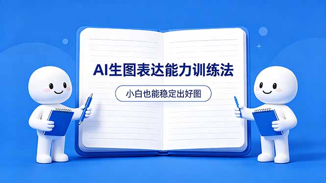 （18377期）AI生图不是做漂亮图，而是表达能力。这套方法让小白也能稳定出好图