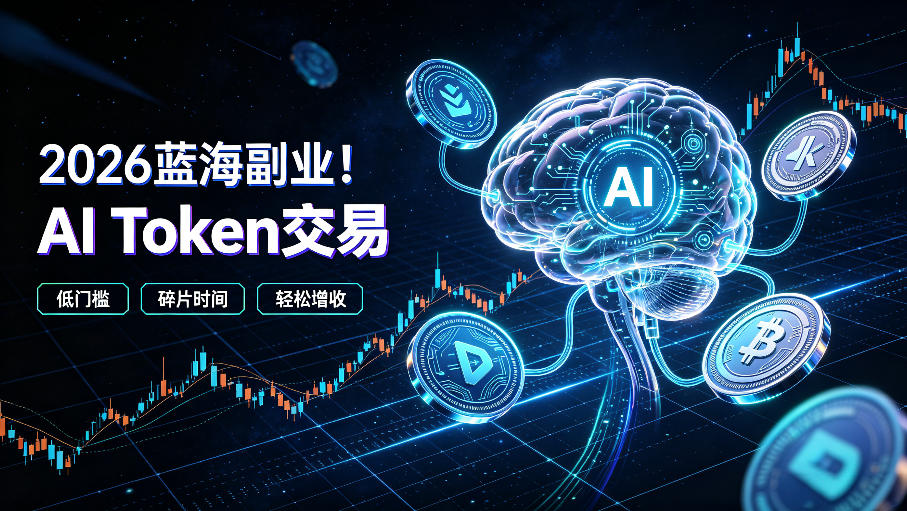 2026全新风口副业｜AI智能Token交易，空闲时间轻松 賺 收益，无需全天盯盘