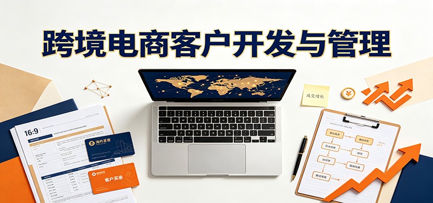 跨境客户精准开发实战课：海外买家挖掘渠道拆解，精细化客户维护与留存成交体系