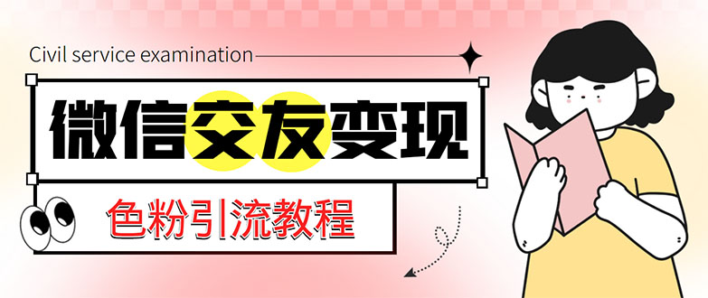 (5273期)微信交友变现项目,吸引全网LSP男粉精准变现,小白也能轻松上手,日入500+